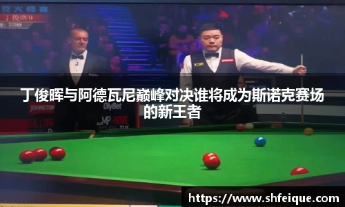 丁俊晖与阿德瓦尼巅峰对决谁将成为斯诺克赛场的新王者